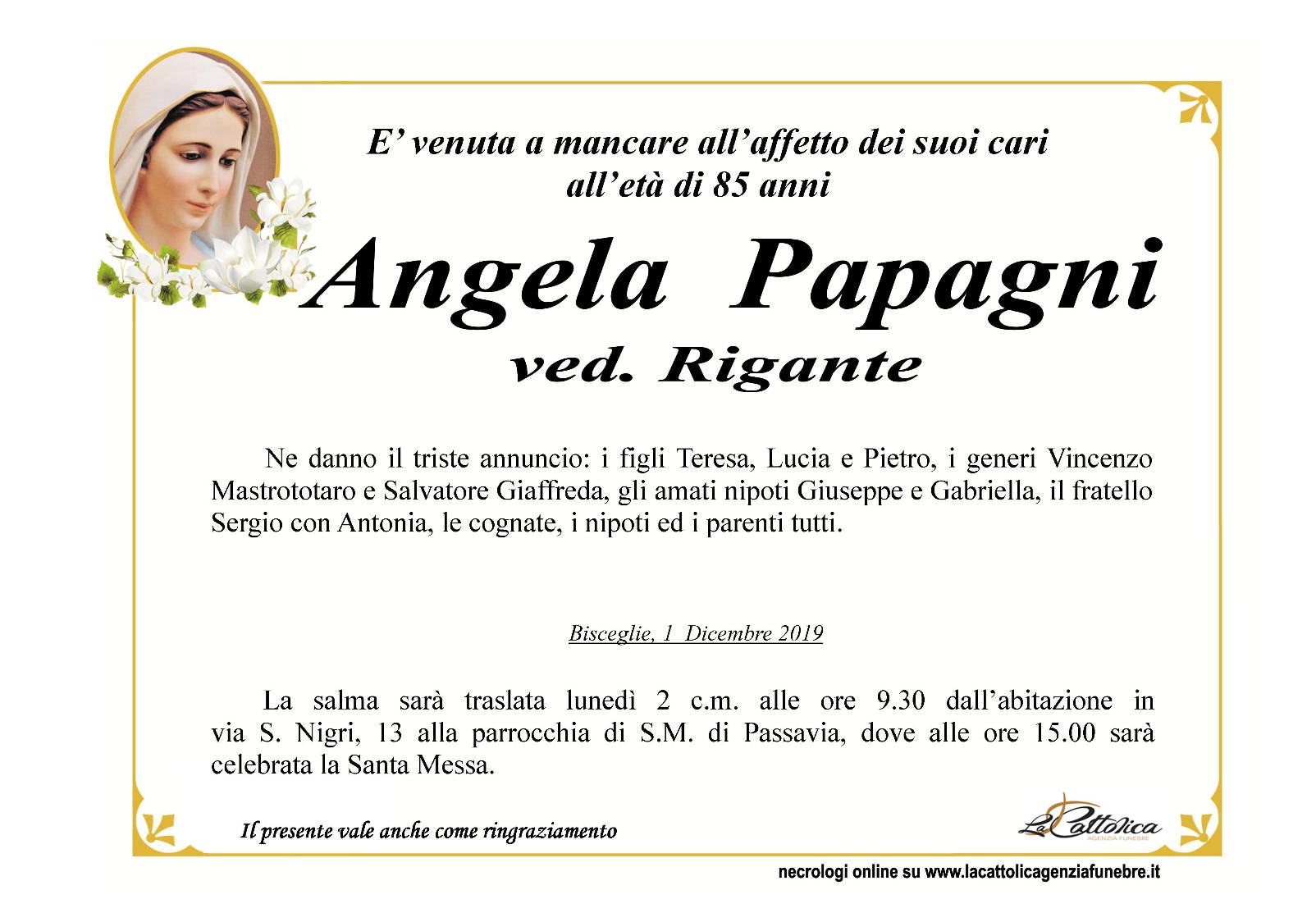 Angela Pagagni