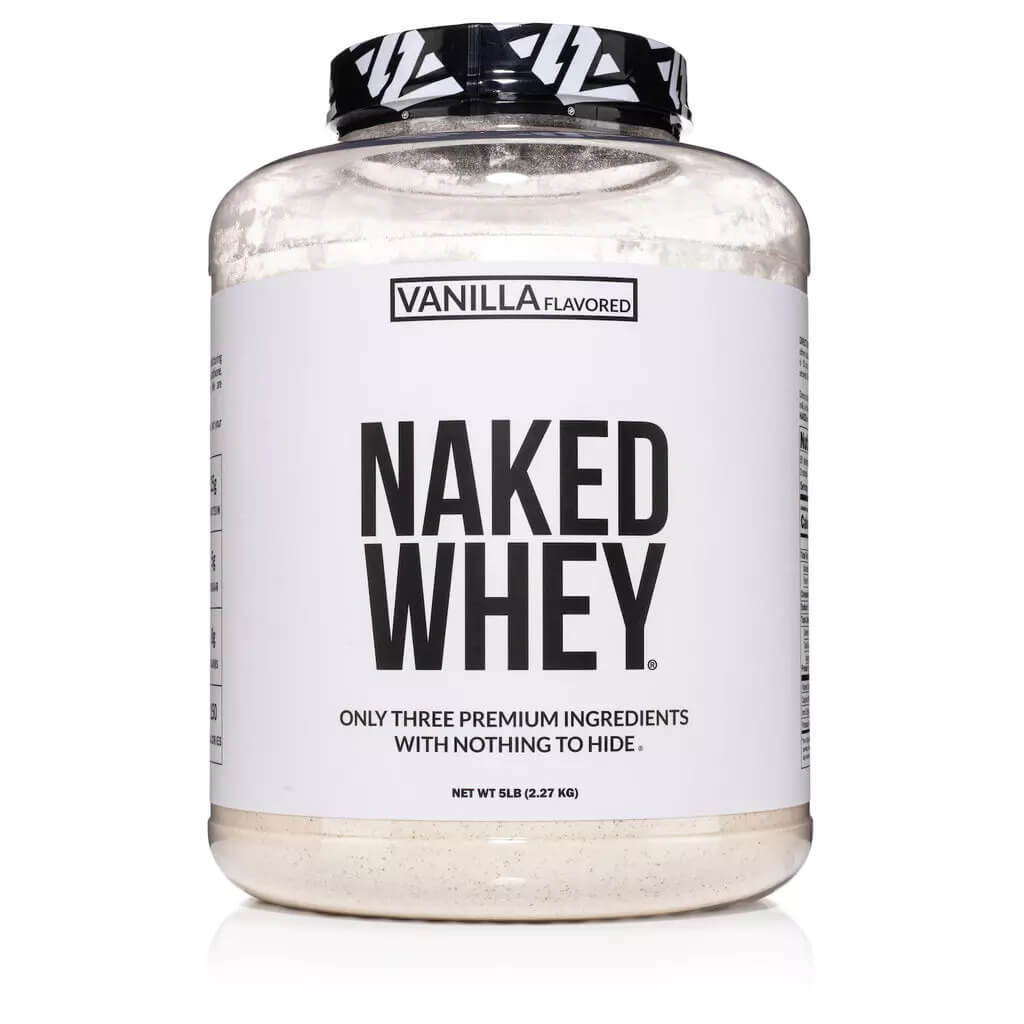 Naked Vanilla Whey Protein Powder