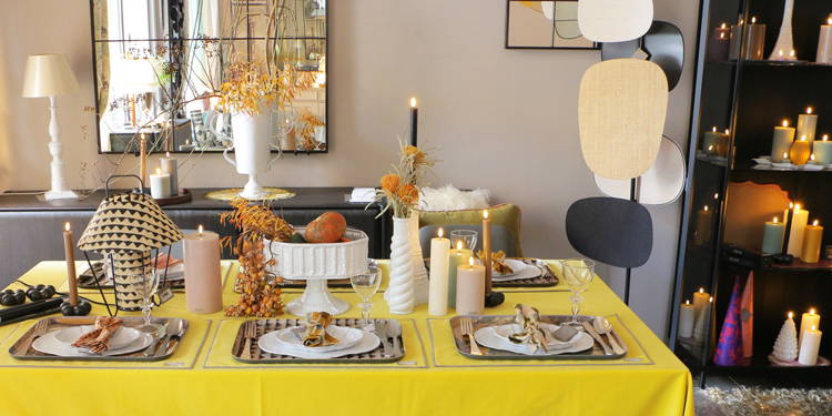 キャンドル&スタンド – – Blanc de Juillet