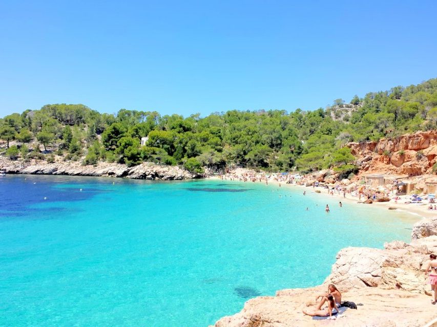 Best Ibiza beaches Cala SALADA, top Ibiza tourism