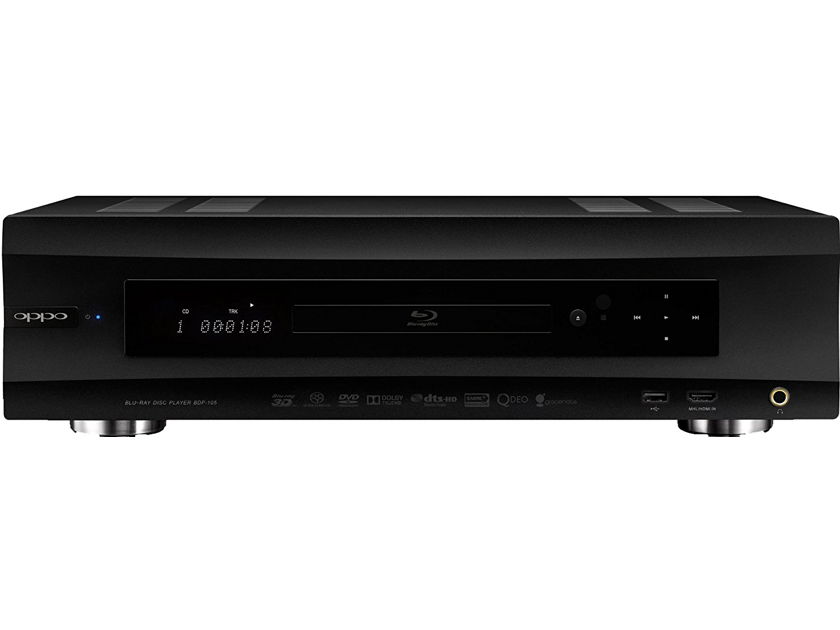 OPPO BDP-105 Universal Audiophile Blu-ray Player