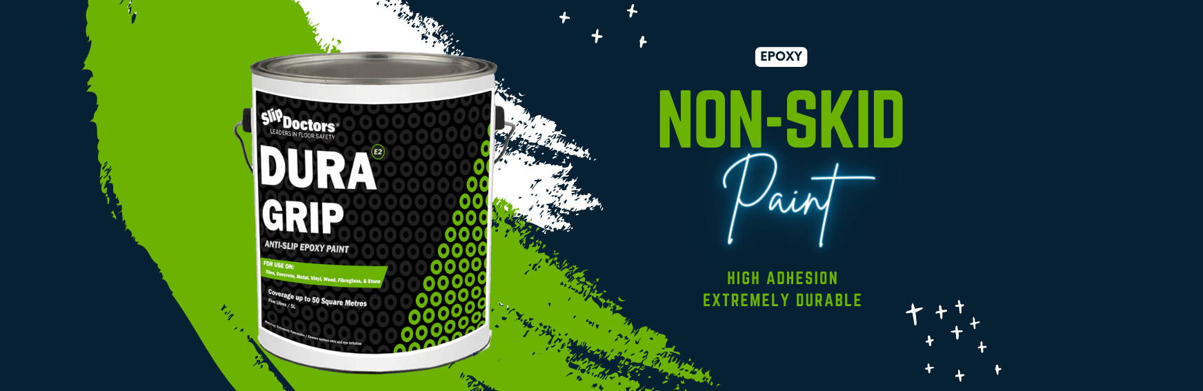 AntiSlip Paint for Slippery Floors and Stairs