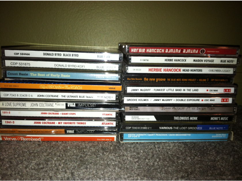 Lot of 20 Jazz CDs - Various Artists Free Shipping / Free Paypal