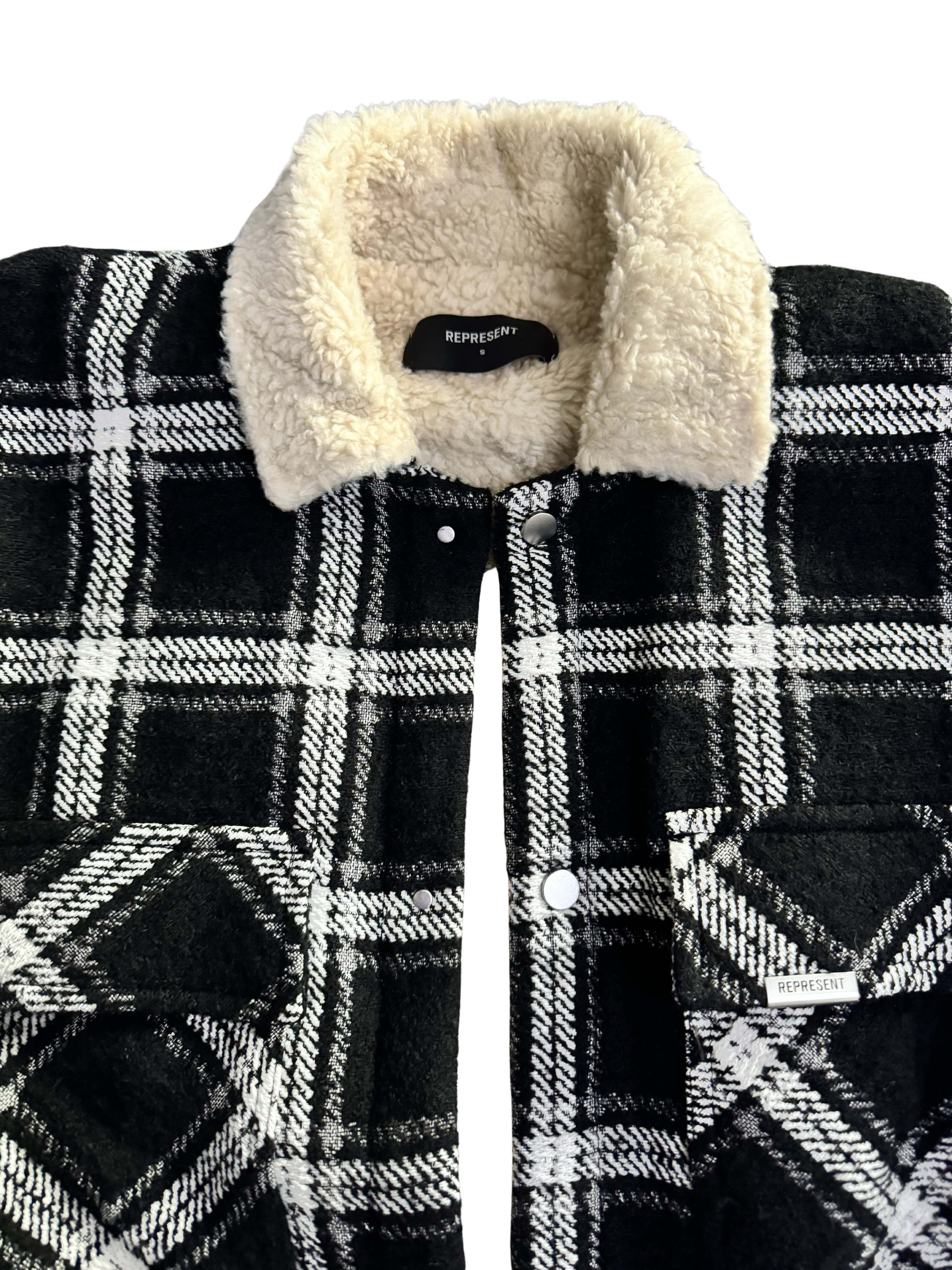 Sherpa Wool Shirt Jacket - £90.00 | Archive