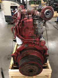 Case New Holland 8.3L Running Engine