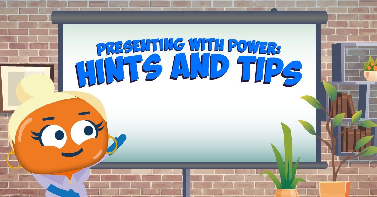 Presenting with Power: Hints and Tips image