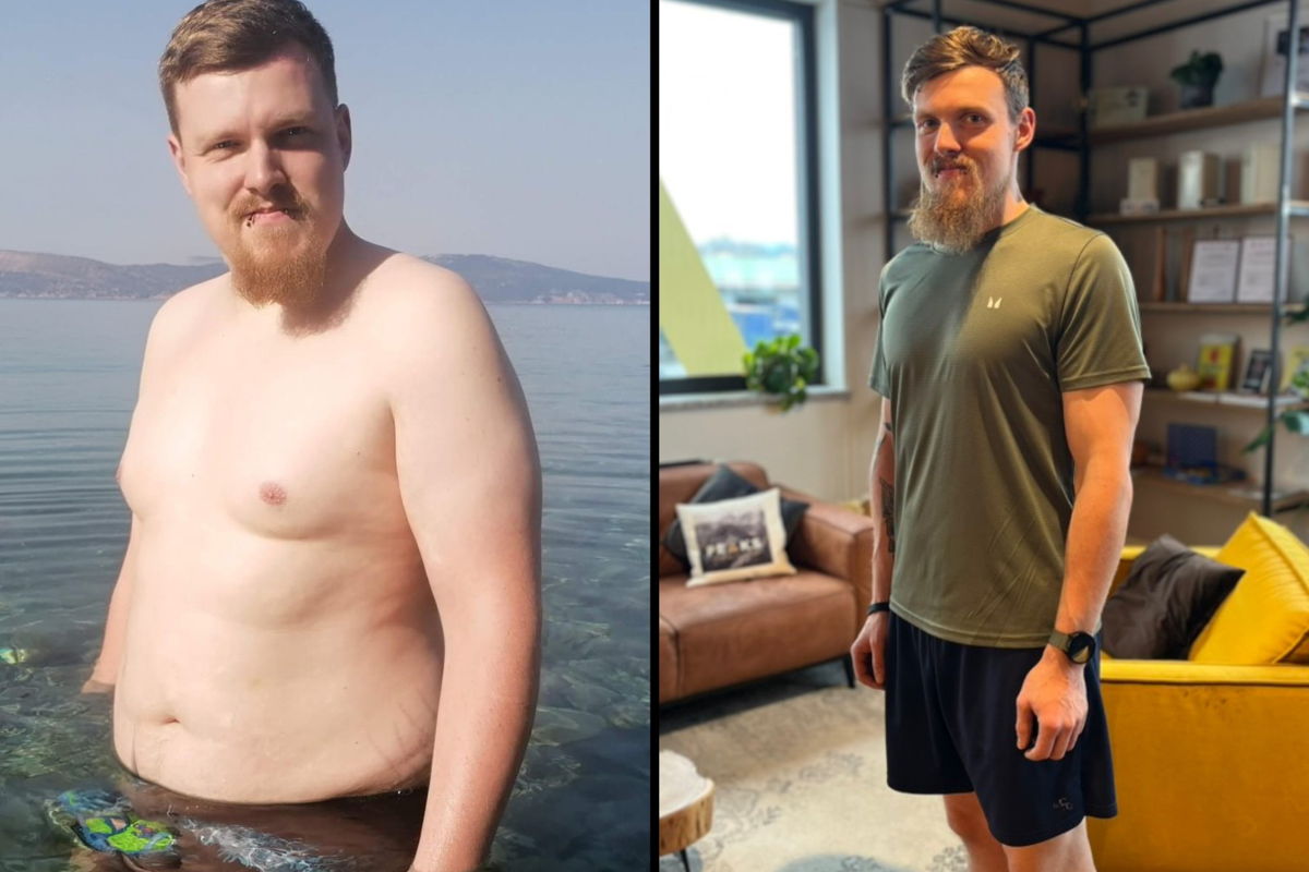 Sichtbare Body Transformation beim Mann mit 30 durch konsequentes Fitness- und Krafttraining