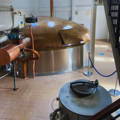 Cuve de brassage Mash Tun de la distillerie Talisker sur l'île de Skye dans les Hébrides intérieures d'Ecosse