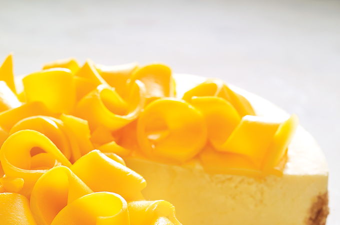Mango Yogurt Mousse Cake