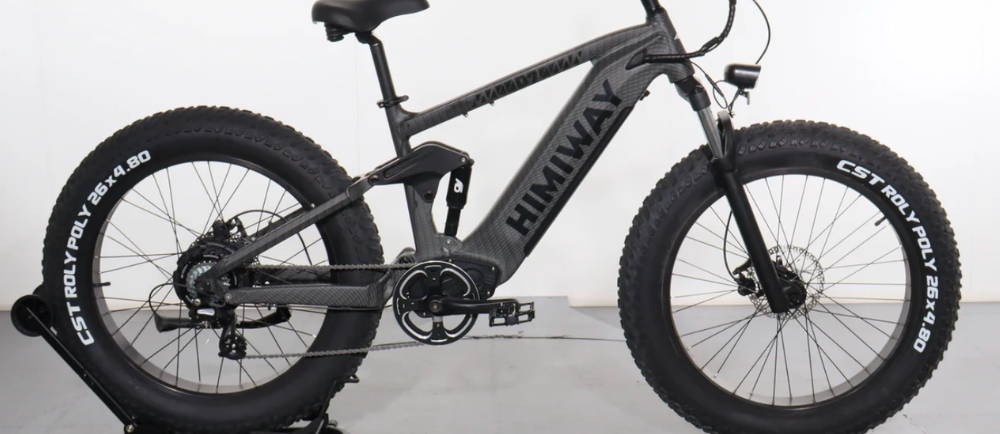 a Himiway D7 Cobra full suspension electric bike