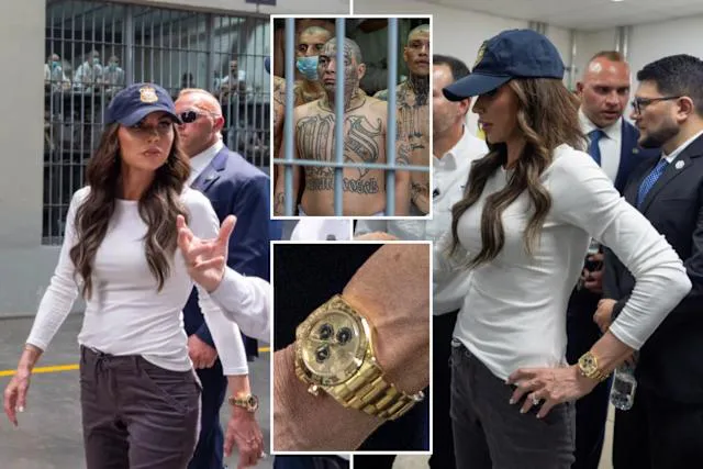 Kristi Noem with a €50,000 Rolex Daytona on a Prison Visit. Was that a smart decision? | Chrono 10:10