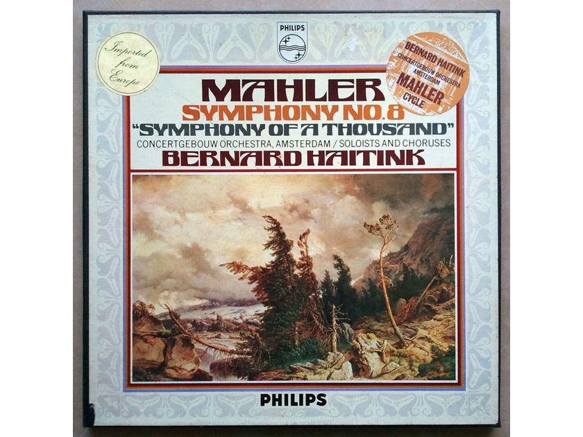 Philips/Haitink/Mahler - Symphony No.8 / 2-LP box set /  NM