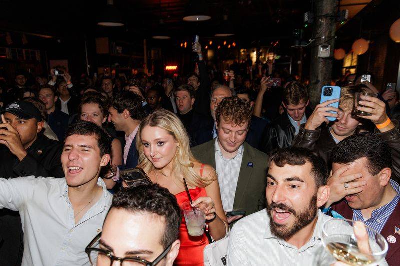 Image may contain: Capital T, Bligg, Bill Guttentag, Von Miller, Urban, Adult, Person, Wedding, Fun, Party, and Photobombing