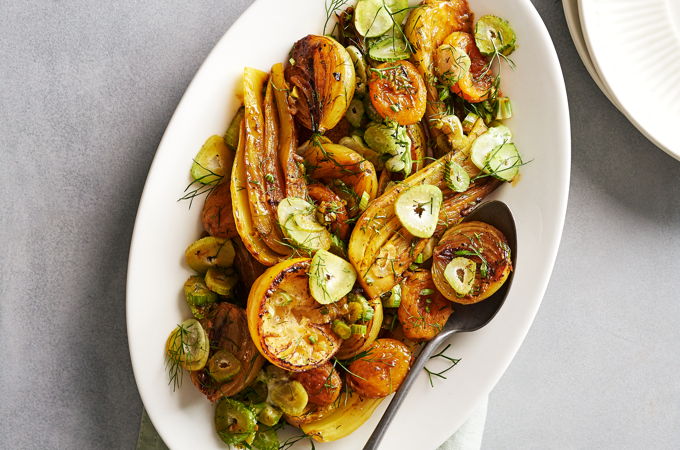 Apricot-Braised Fennel