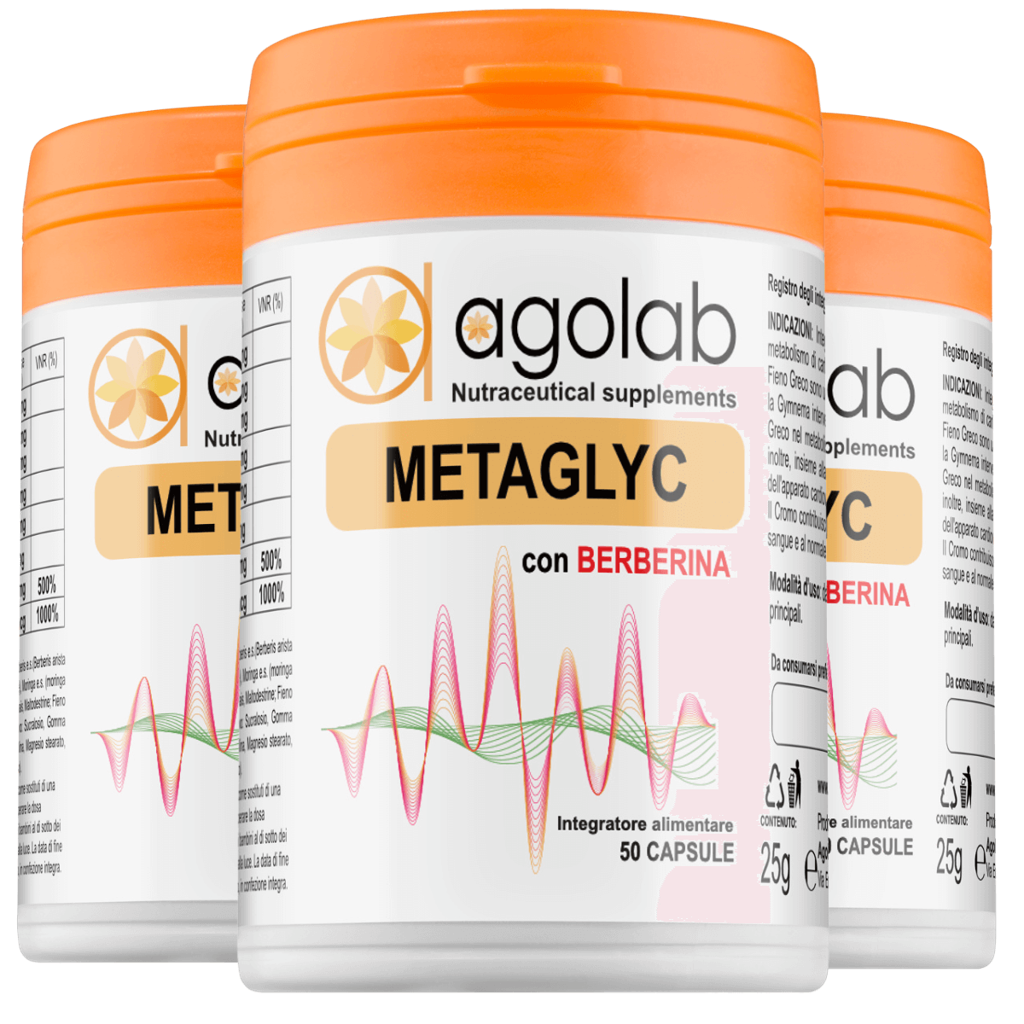 metaglyc offerta tripla confezione 3 confezioni agolab nutraceutica controllo glicemico