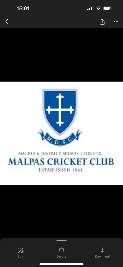 Malpas Cricket Club Cricket Club Logo
