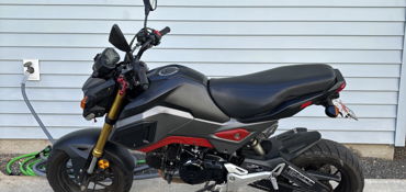 2018 HONDA GROM 125 motorcycle for rent near Pearl City, HI
