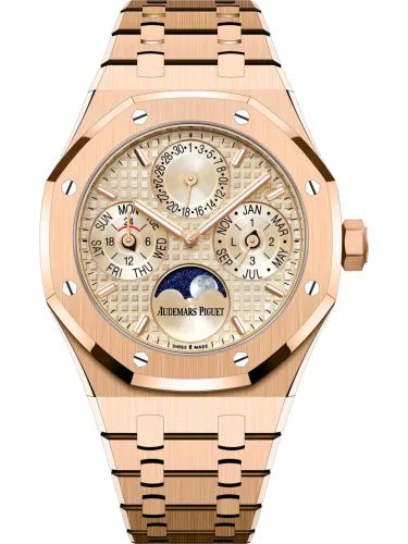 Royal Oak Perpetual Calendar 38 Pink Gold / Pink