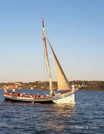 Enjoy traveling aboard a rare 1947 boat