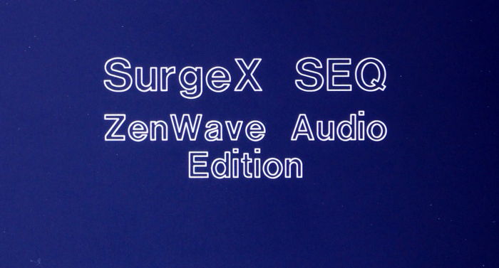 ZenWave Audio 20 Amp SurgeX SEQ Improved Power Conditioner