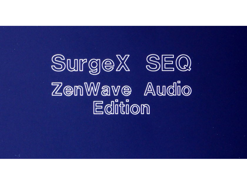 ZenWave Audio 20 Amp SurgeX SEQ Improved Power Conditioner