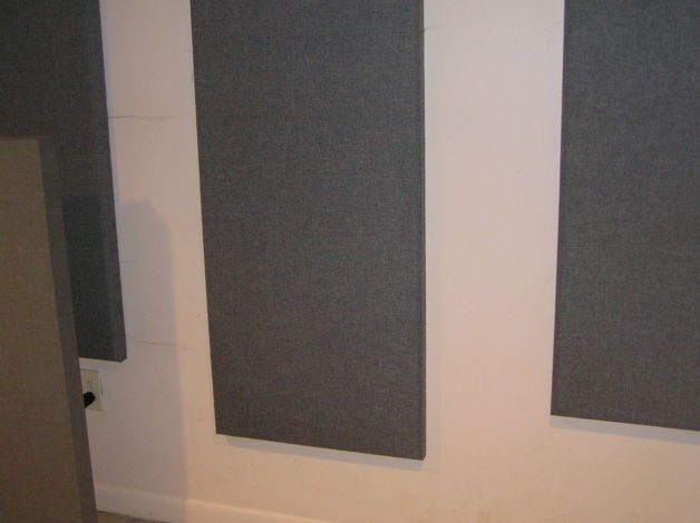 Esotec sound absorption panels  2' X 4' X 2" Gray