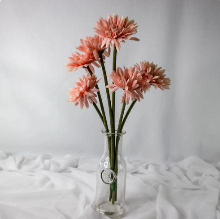 Pale Pink Real Touch Gerberas - Realistic Artificial Flowers - Image 3