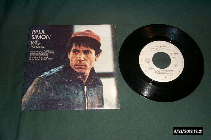 Paul Simon - One Trick Pony 45 With Picture Sleeve NM