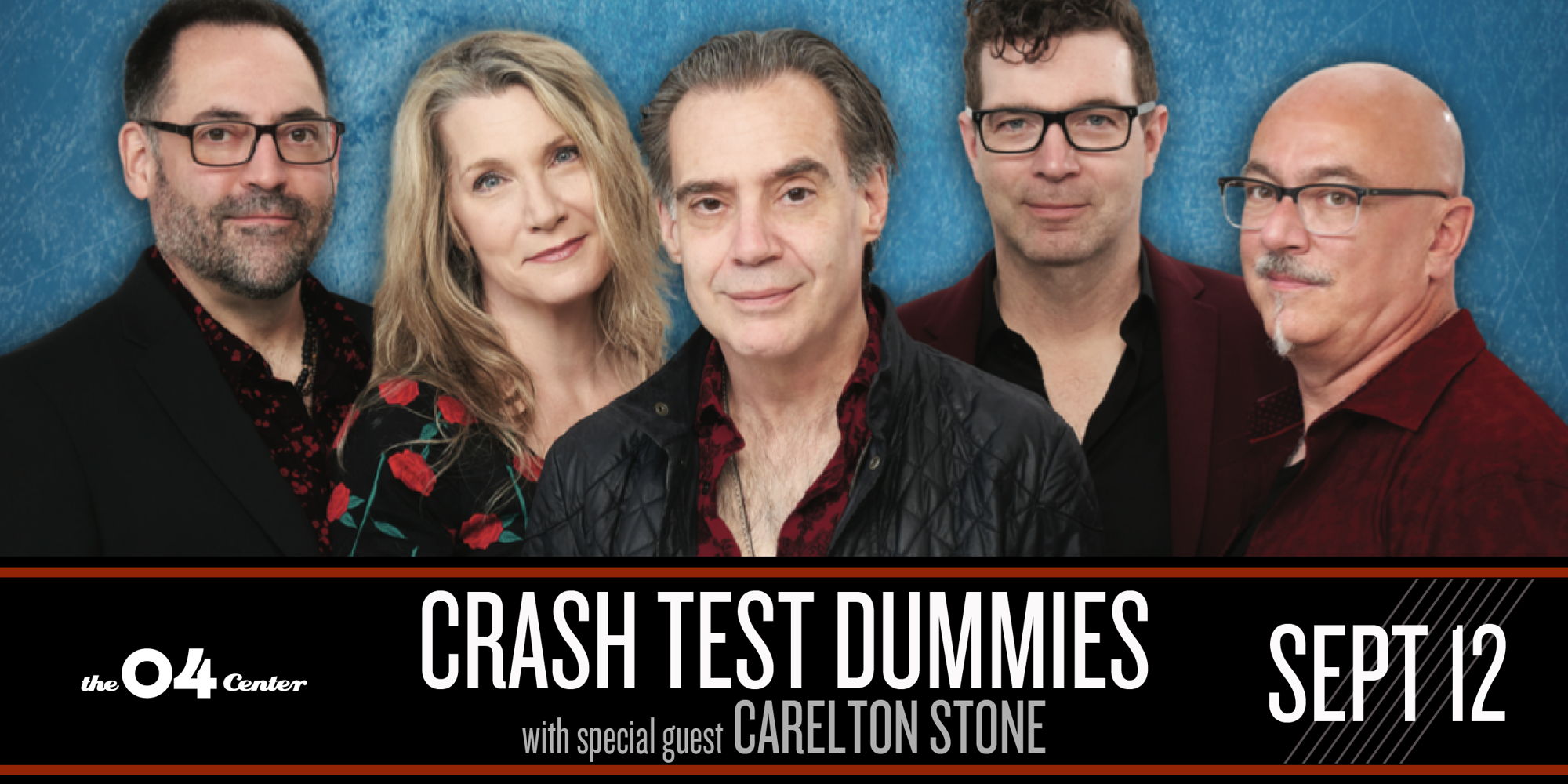Crash Test Dummies with special guest Carelton Stone promotional image