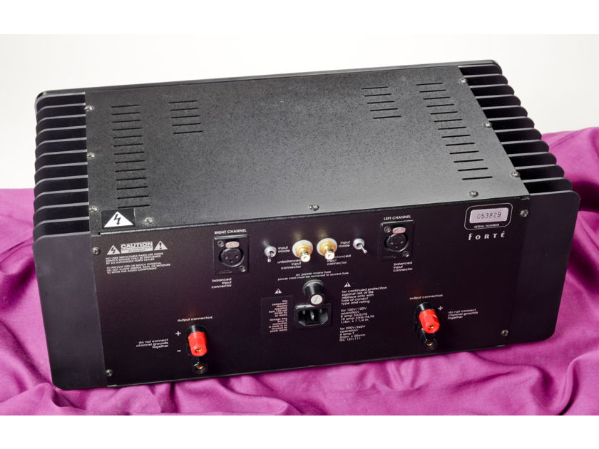 Forte 4 Class A 50-watt Stereo Amp
