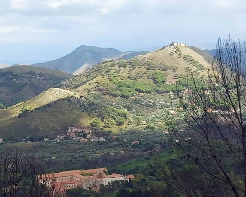 Corsi di cucina San Martino delle Scale: Pizza e dolci siciliani con vista