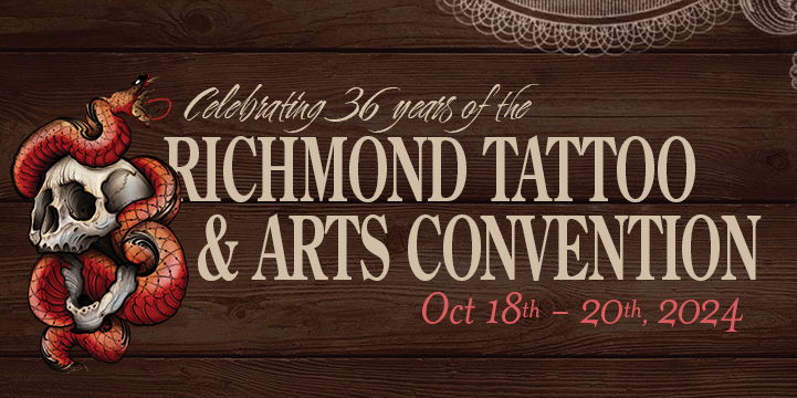 Richmond Tattoo & Arts Convention promotional image