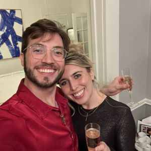 Celebratory Champagne!