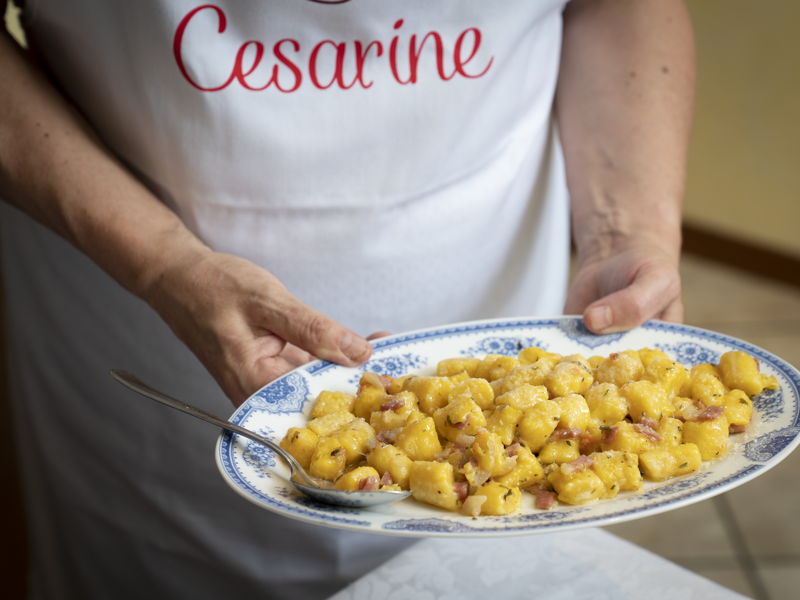 Food experiences Tavagnacco: Slow food presidia for a 4-course menu