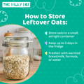 How to Store Leftover Oats | The Milky Box