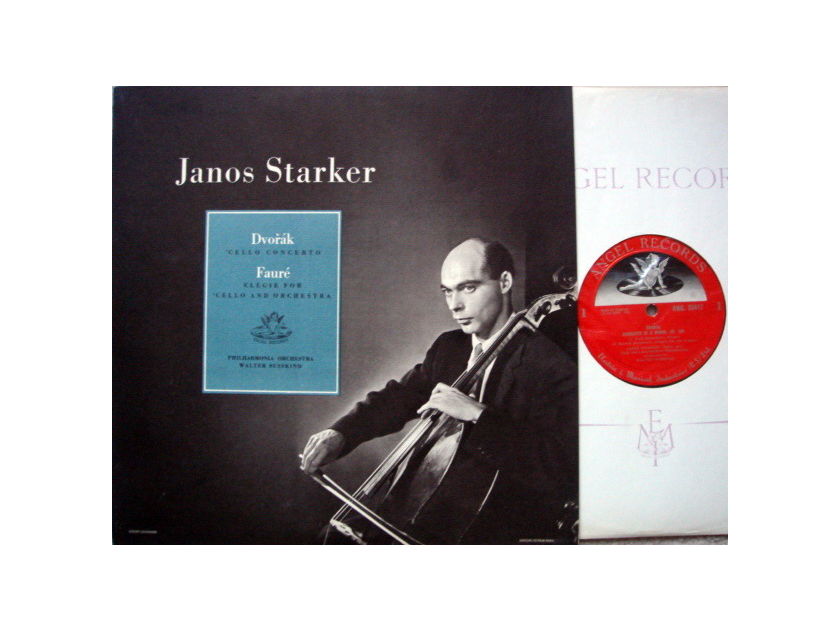 EMI Angel Semi-Circle Mono / JANOS STARKER, - Dvorak Cello Concerto, MINT, ORG UK Press!