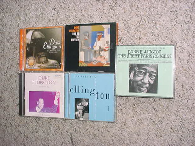 Duke Ellington cd lot of 5 - live carnegie hall jazz gr...