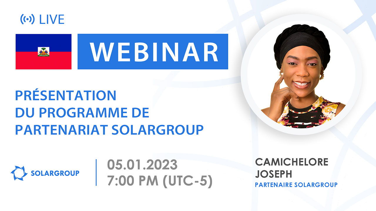 Haiti. Présentation du programme de partenariat SOLARGROUP