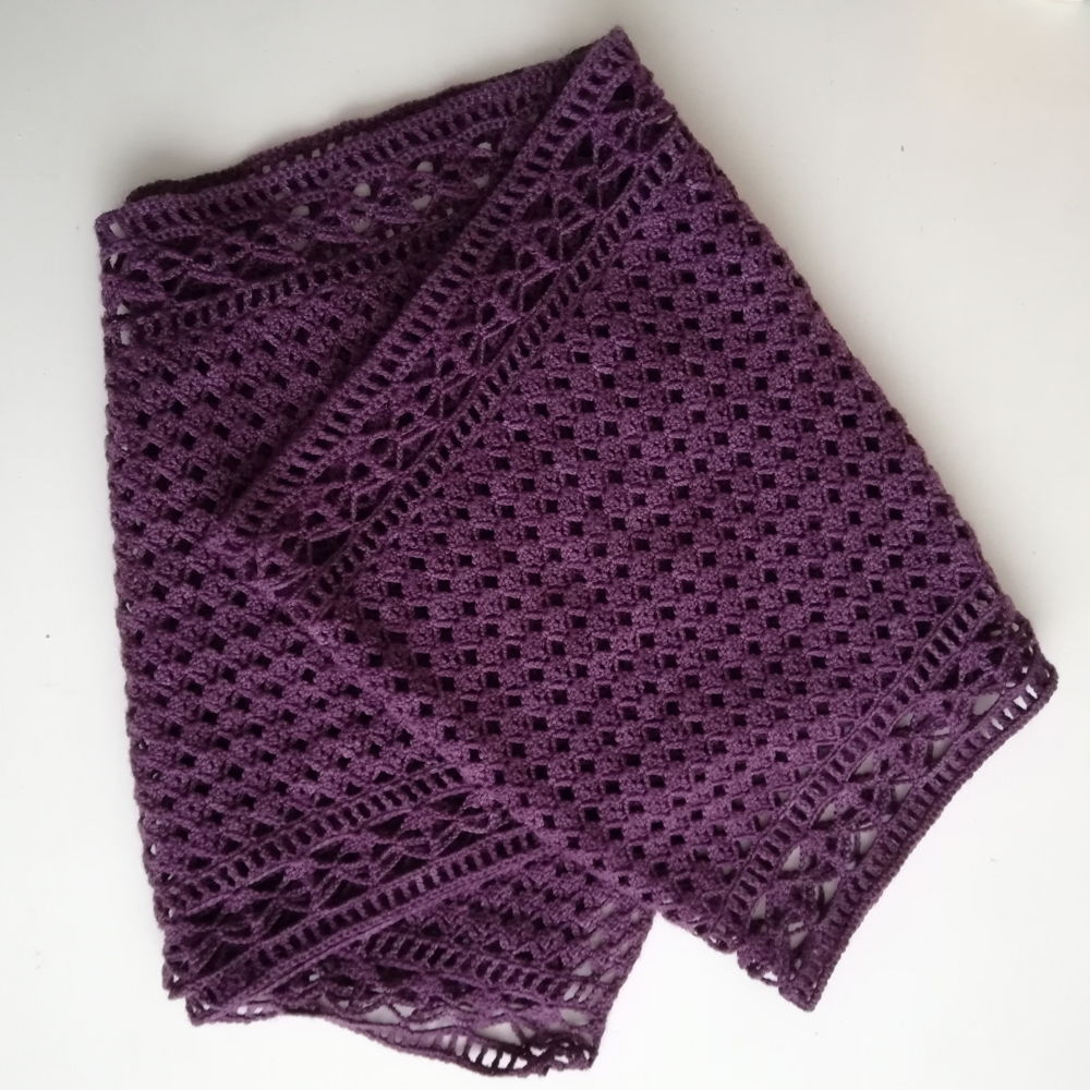 Romantische kanten sjaal "Le Dramont" stole