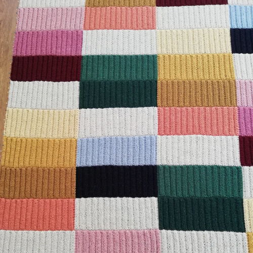 Patchwork Earth blanket