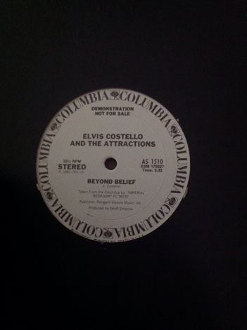 Elvis Costello And The Attractions  - Man Out Of Time/B...