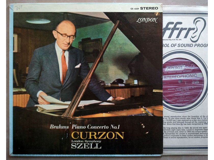 London ffrr/Clifford Curzon/Szell/Brahms - Piano Concerto No.1 / CS 6329
