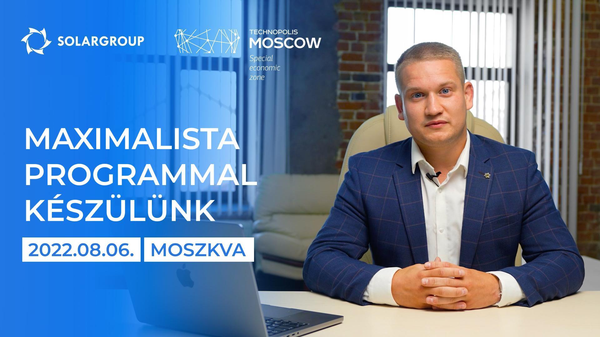 „Maximalista programmal készülünk": Pavel Filippov a közelgő SOLARGROUP-konferenciáról