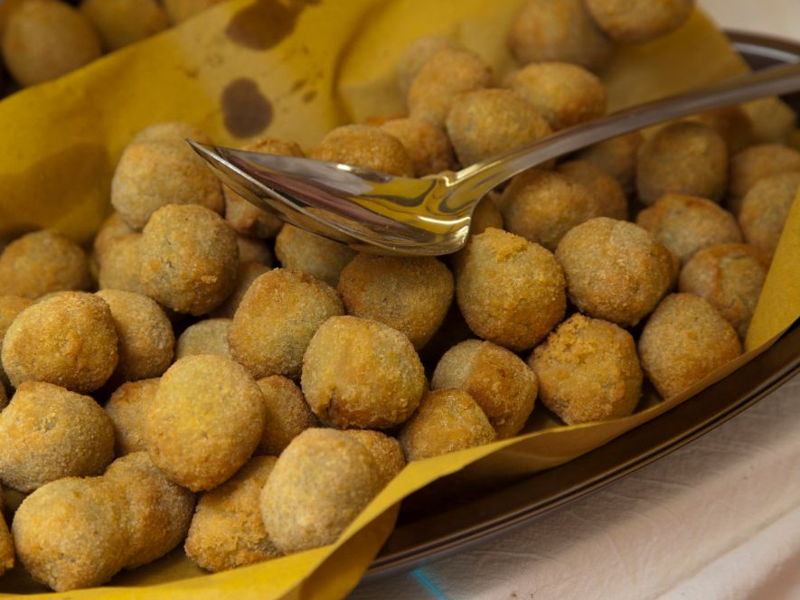 Expériences gastronomiques Altidona: Plat local : olives farcies !