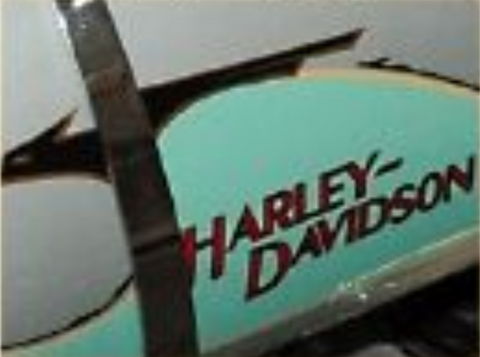 1966-1971 Harley Davidson classic return emblem design