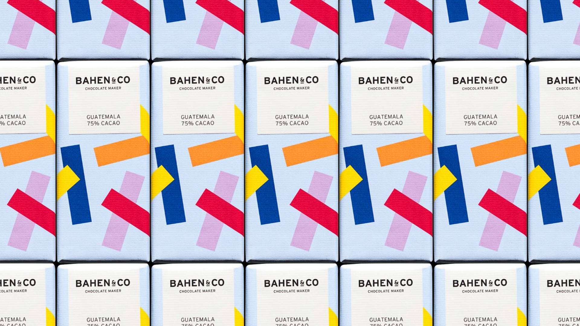 Featured image for Ingrid Picanyol Studio Uses Bold Patterns For Chocolate Maker Bahen&Co's Brand Refresh