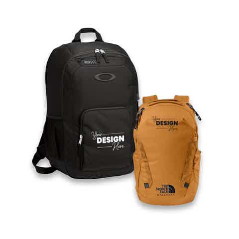 Bulk Wholesale Custom Backpacks embroidered with logo for your business or event