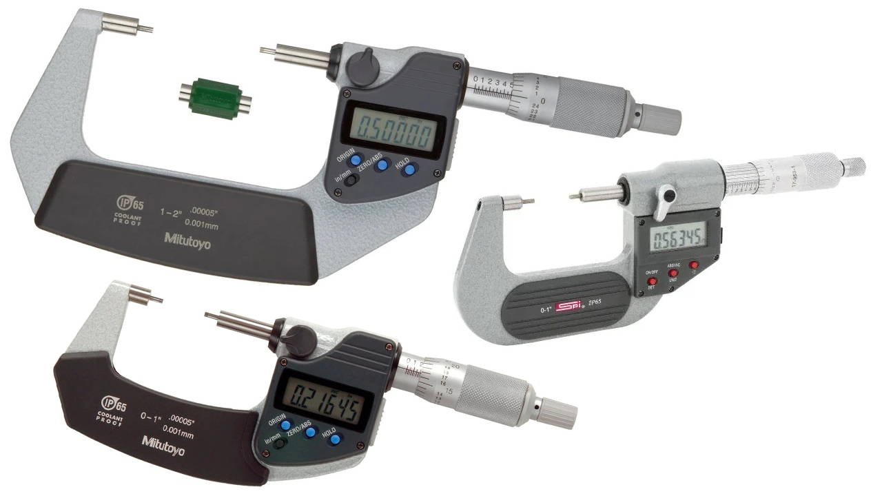 Digital Spline Micrometers at GreatGages.com