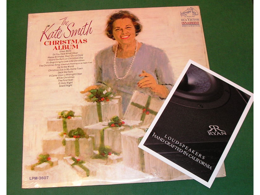 KATE SMITH - THE CHRISTMAS ALBUM - * 1966 MONO RCA VICTOR PRESS * NEW/SEALED (drill-out)