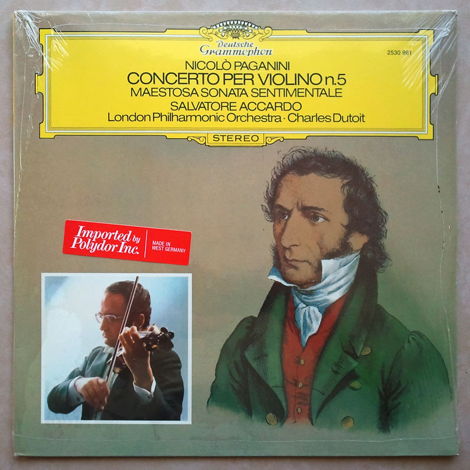 Sealed DG | ACCARDO/DUTOIT/PAGANINI - Violin Concerto N...